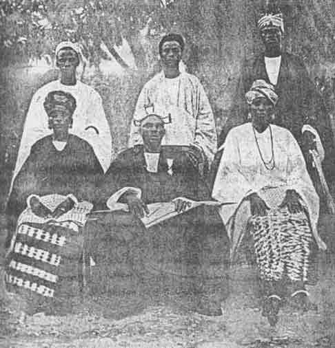 Almami Laye de Kindia et sa famille